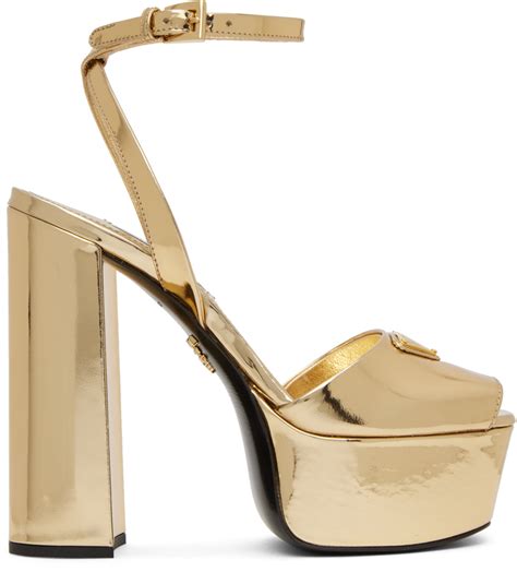 men gold prada platform shoe|Prada platform sneakers women.